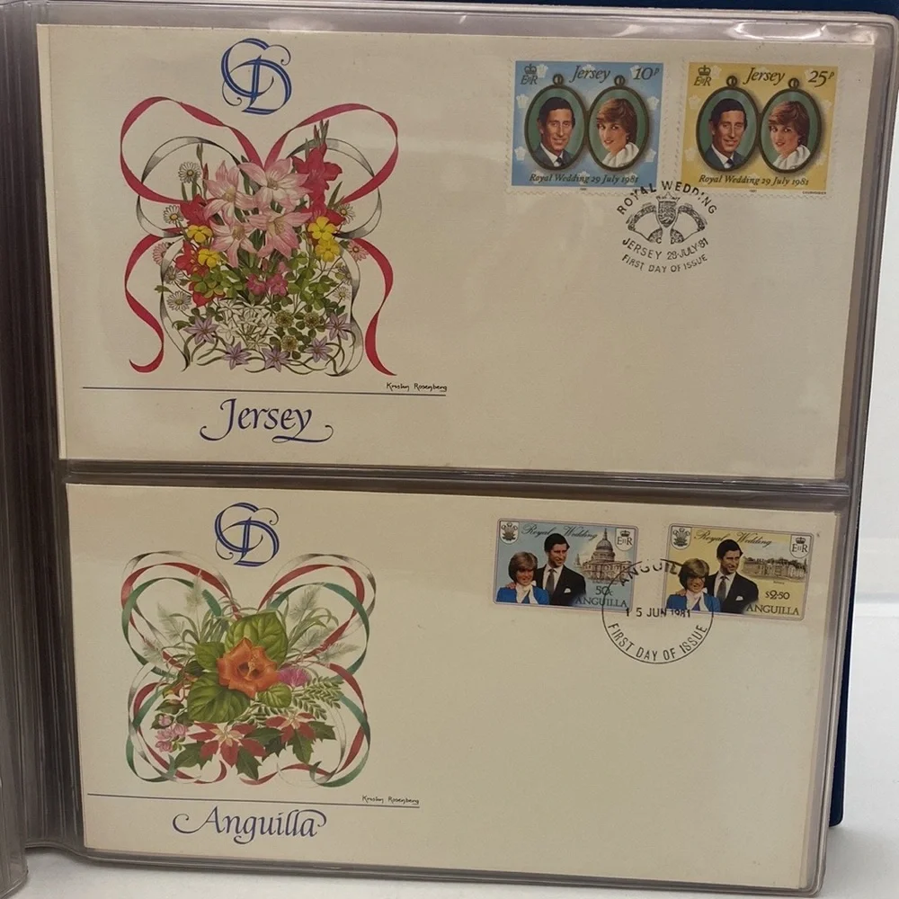 The Royal Wedding of Prince Charles and Lady Di - First Day Cover Bundle